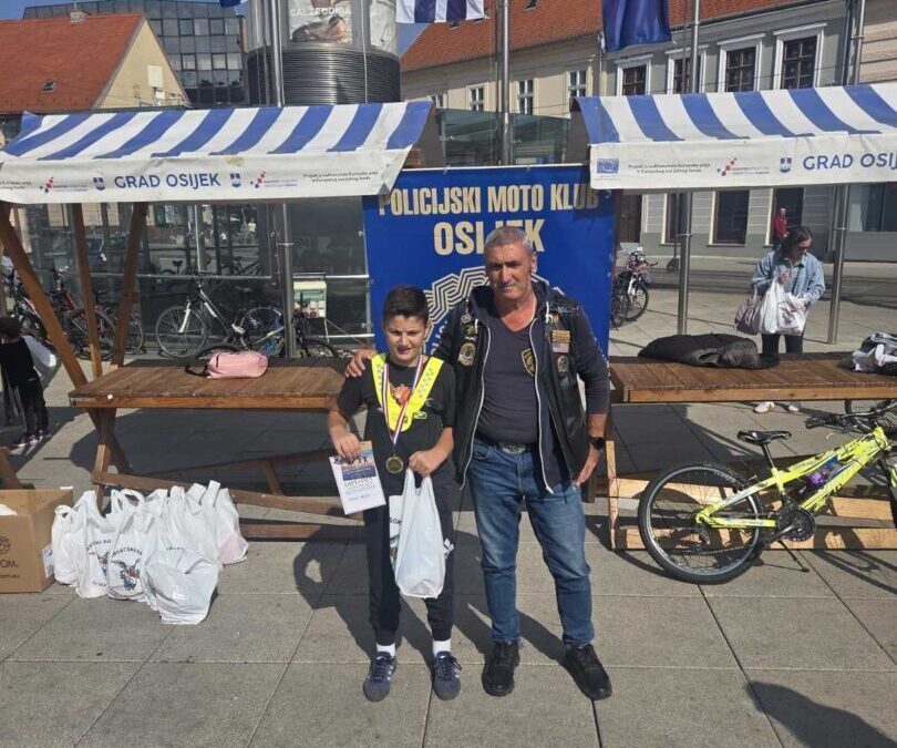 Šimun osvojio 1. mjesto u poznavanju prometnih pravila