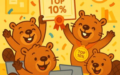 Učenici naše škole među 10 % najboljih na natjecanju Dabar