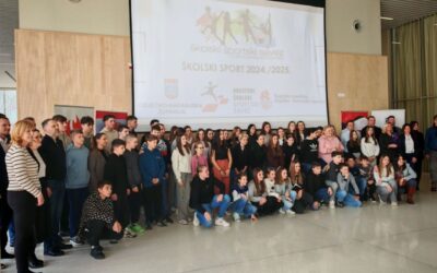 Održano primanje za osvajača medalje na Državnom prvenstvu školskih sportskih društava RH
