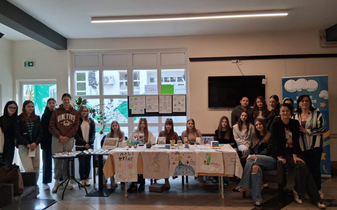 Izložba radova na temu djela Mali princ