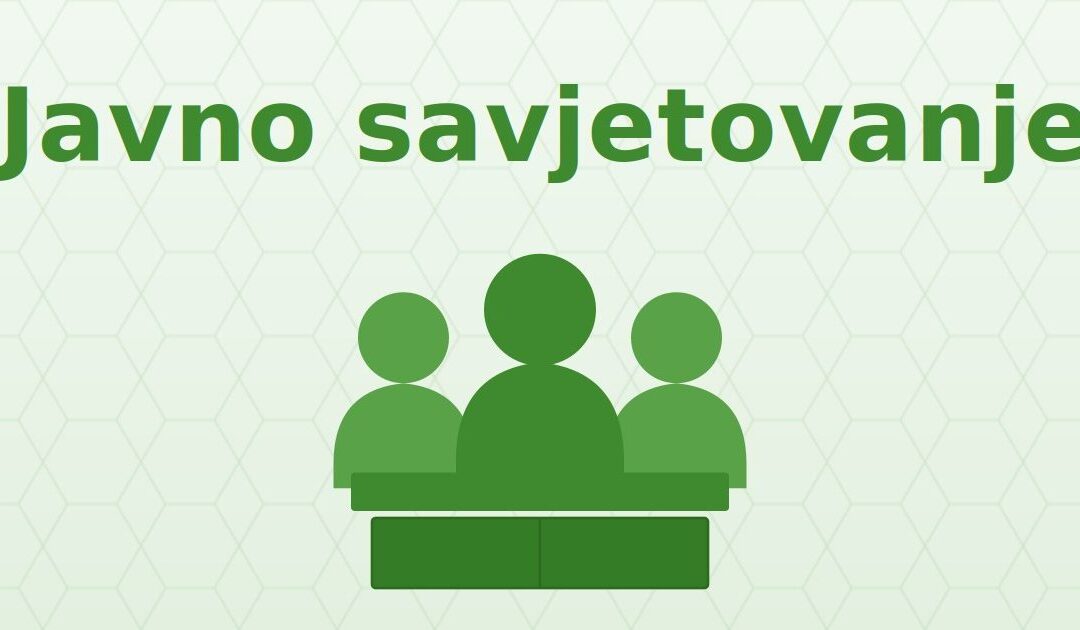 Savjetovanje s javnošću o prijedlogu Pravilnika o provedbi postupaka jednostavne nabave
